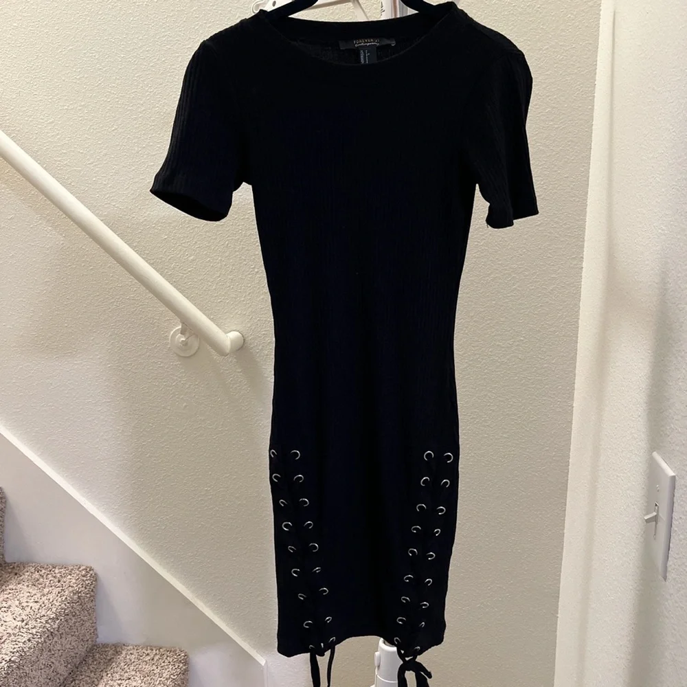 Sexy black bodycon dress - Picture 2 of 2